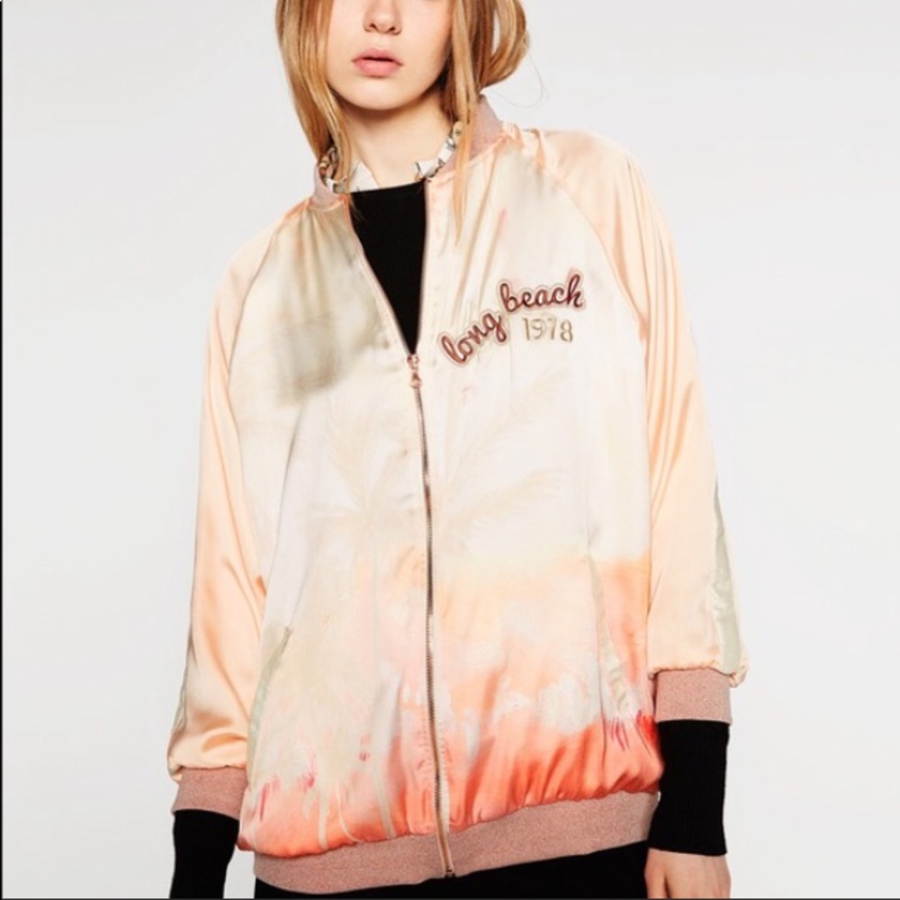 Zara bomber jacket